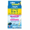 API Quick Testing Strips 5 In 1 25 Pack -Nick and Pet Needs API Quick Testing Strips 5 in 1 25 Pack