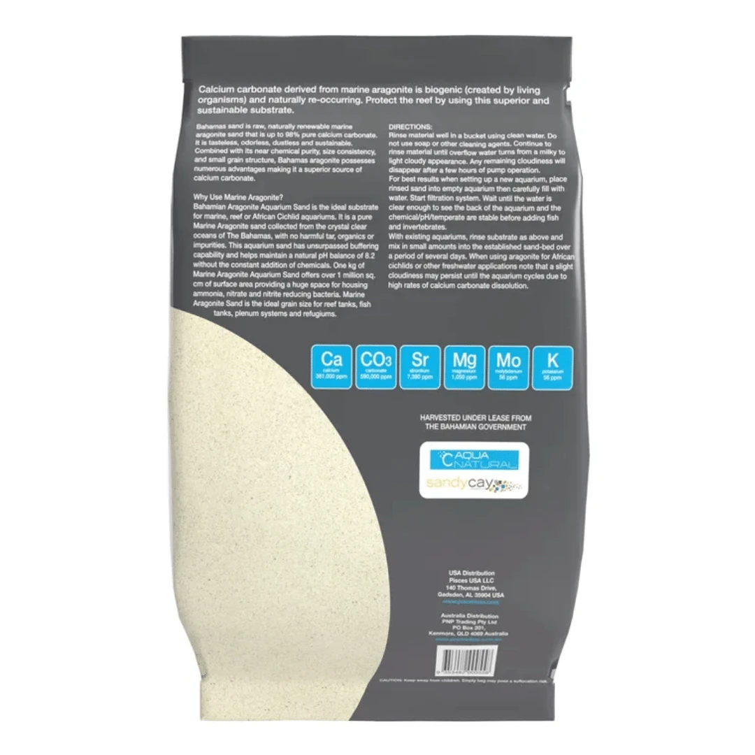Aqua Natural African Cichlid Argonite Sand 4.5kg 4 Aqua Natural African Cichlid Argonite Sand 4.5kg - Image 2