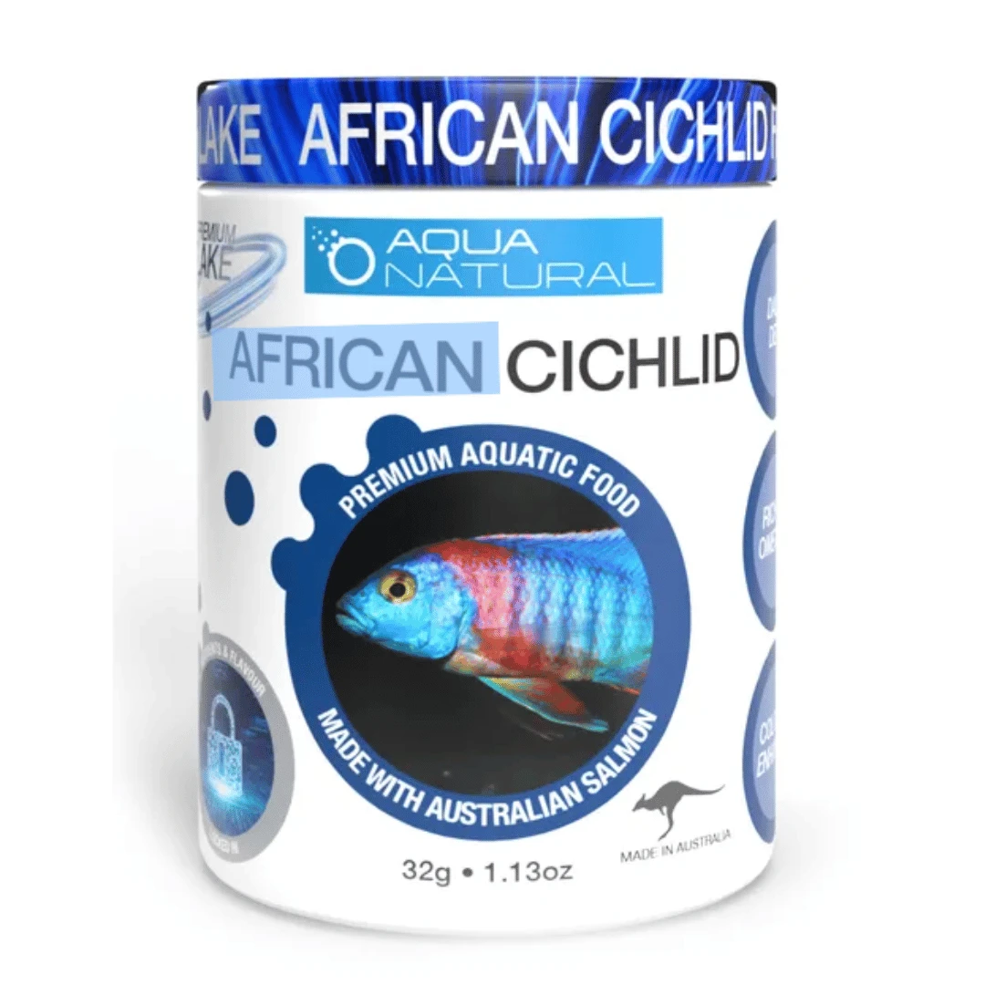 Aqua Natural African Cichlid Flake 32g 3 Aqua Natural African Cichlid Flake 32g