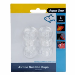 Aqua One Air Line Suction Cups 6pk 25mm Dia.