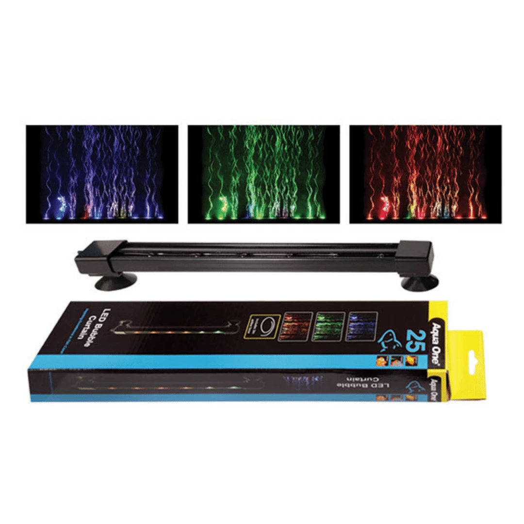 Aqua One Airstone LED Colour Changing 25cm 3 Aqua One Airstone LED Colour Changing 25cm