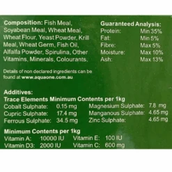 Aqua One Algae/Vege Wafer Food -Nick and Pet Needs Aqua One AlgaeVege Wafer Food 3