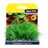 Aqua One Ecoscape Foreground Hair Grass Plastic Aquarium Plant 4pk Green -Nick and Pet Needs Aqua One Ecoscape Foreground Hair Grass Plastic Aquarium Plant 4pk Green