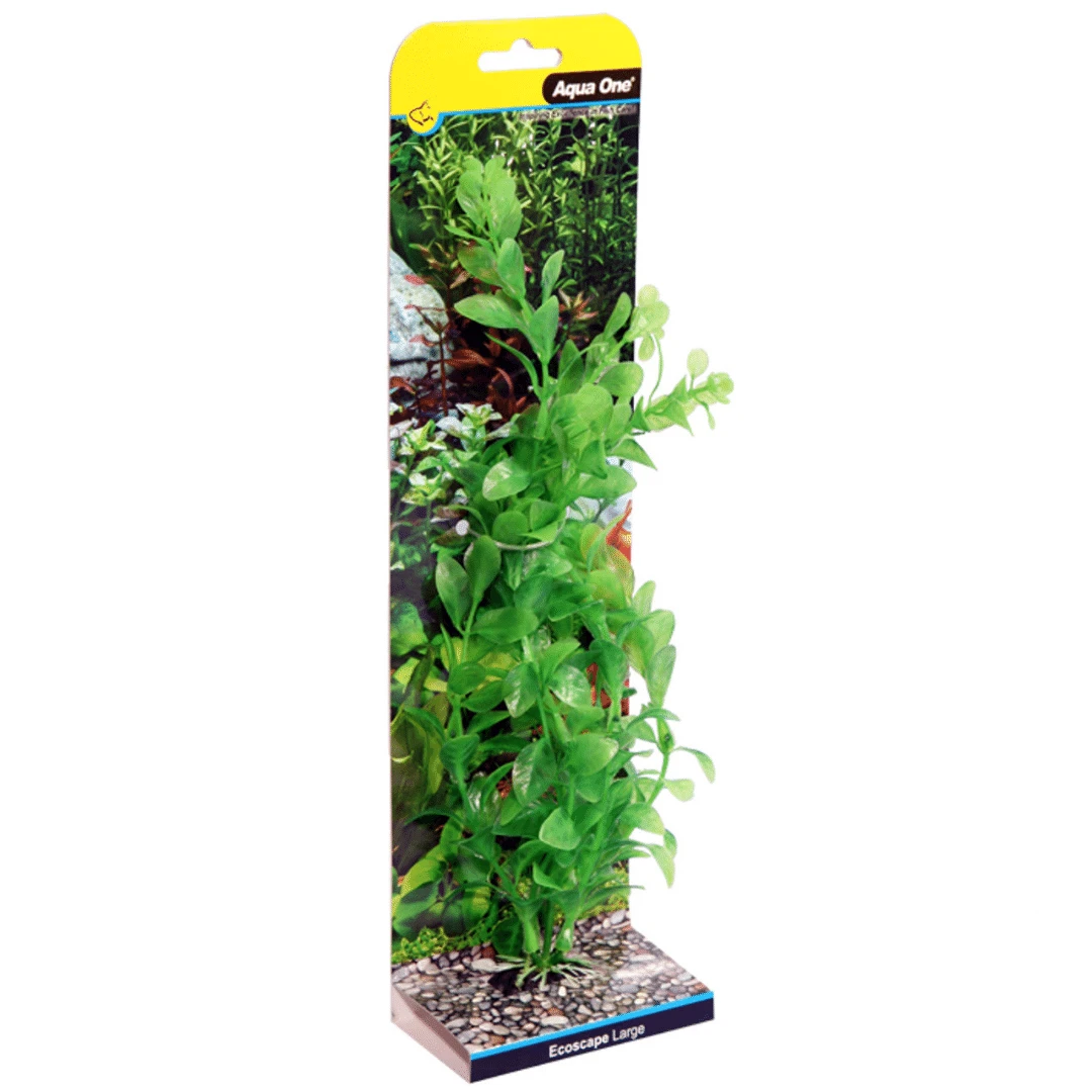 Aqua One Ecoscape Large Poly Hygro Plastic Aquarium Plant Green 3 Aqua One Ecoscape Large Poly Hygro Plastic Aquarium Plant Green