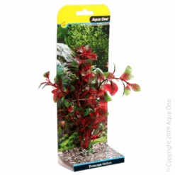 Aqua One Ecoscape Medium Hygro Plastic Aquarium Plant Red