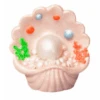 Aqua One Giant Clam W/Pearls 9 X 6.5 X 9.5cm -Nick and Pet Needs Aqua One Giant Clam wPearls 9 x 6.5 x 9.5cm