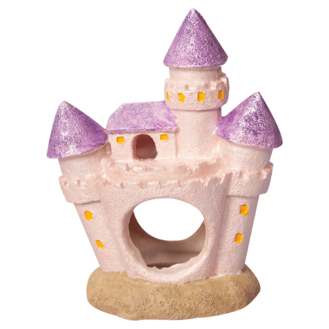 Aqua One Mermaids Castle Aquarium Ornament 11.5 X 6.5 X 14.5cm 3 Aqua One Mermaids Castle Aquarium Ornament 11.5 X 6.5 X 14.5cm