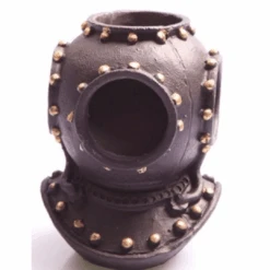 Aqua One Ornament Divers Helmet Med 7.5 X 10.5cm