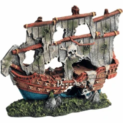 Aqua One Pirate Ship Small 19.5 X 8 X 16cm