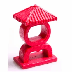 Aqua One Red Japanese Shrine Small 7 X 4 X 10.2cm