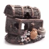 Aqua One Sunken Treasure Chest Small 7.5 X 7.5 X 6cm -Nick and Pet Needs Aqua One Sunken Treasure Chest Small 7.5 x 7.5 x 6cm 1