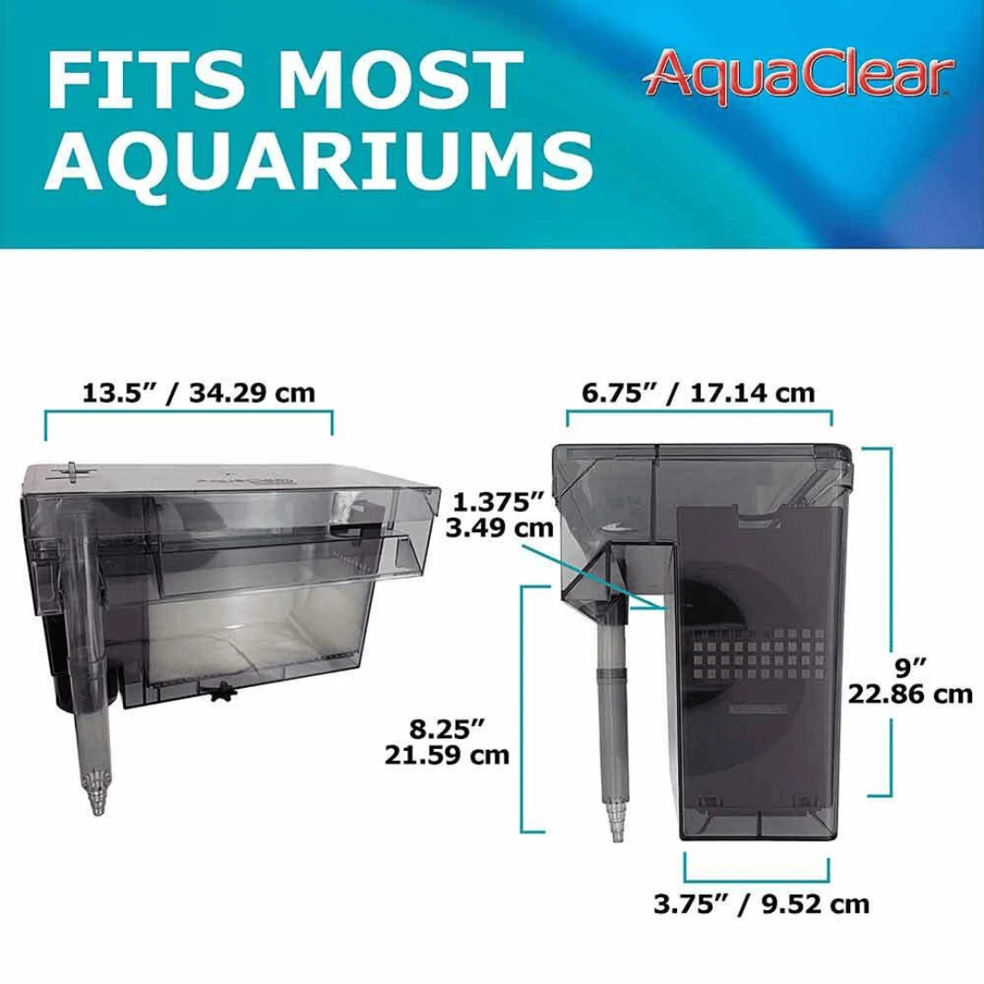 AquaClear 110/500 Hang On Power Filter Suitable For Aquariums Up To 416L 4 AquaClear 110/500 Hang On Power Filter Suitable For Aquariums Up To 416L - Image 2