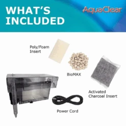 AquaClear 110/500 Hang On Power Filter Suitable For Aquariums Up To 416L 10 AquaClear 110/500 Hang On Power Filter Suitable For Aquariums Up To 416L -Nick and Pet Needs AquaClear 110500 Hang On Power Filter Suitable for Aquariums up to 416L 5