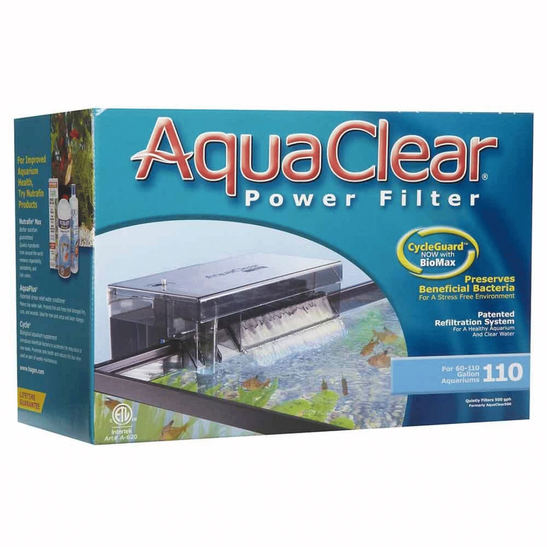 AquaClear 110/500 Hang On Power Filter Suitable For Aquariums Up To 416L 3 AquaClear 110/500 Hang On Power Filter Suitable For Aquariums Up To 416L