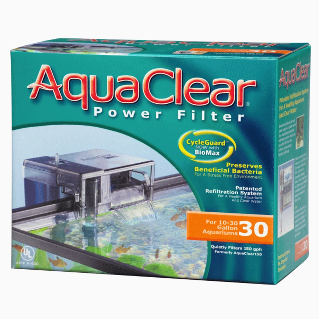 AquaClear 30/150 Hang On Power Filter Suitable For Aquariums Up To 114L 3 AquaClear 30/150 Hang On Power Filter Suitable For Aquariums Up To 114L