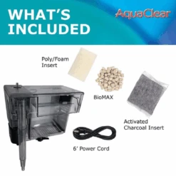 AquaClear 50/200 Hang On Power Filter Suitable For Aquariums Up To 190L -Nick and Pet Needs AquaClear 50200 Hang On Power Filter Suitable for Aquariums up to 190L 4