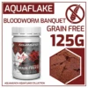 AquaMunch AquaFlake Bloodworm Banquet Flake 125g -Nick and Pet Needs AquaMunch AquaFlake Bloodworm Banquet Flake 125g