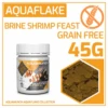 AquaMunch AquaFlake Brine Shrimp Feast Flake 45g