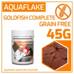 AquaMunch AquaFlake Goldfish Complete Flake 45g