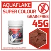 AquaMunch AquaFlake Super Colour Flake 45g -Nick and Pet Needs AquaMunch AquaFlake Super Colour Flake 45g
