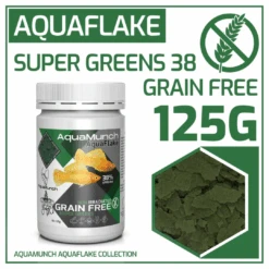 AquaMunch AquaFlake Super Greens Flake 125g