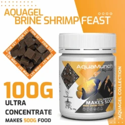 AquaMunch AquaGel Brine Shrimp Feast 100g “Makes 500g”