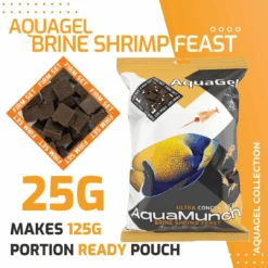 AquaMunch AquaGel Brine Shrimp Feast 25g Ready Portion