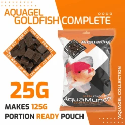 AquaMunch AquaGel Goldfish Complete 25g Ready Portion