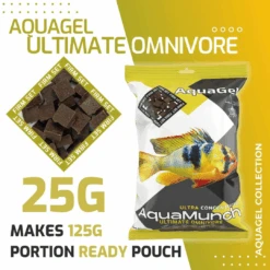 AquaMunch AquaGel Ultimate Omnivore 25g Ready Portion