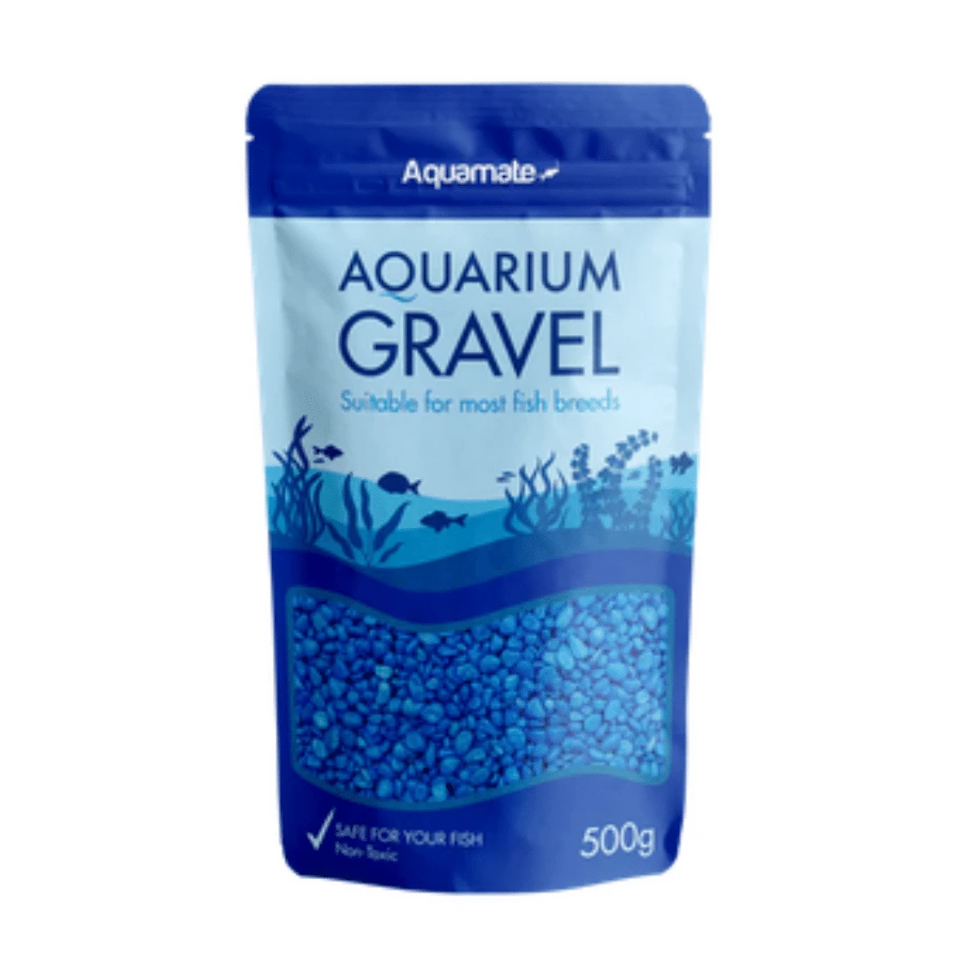 Aquamate Aquarium Gravel Light Blue 500g 3 Aquamate Aquarium Gravel Light Blue 500g