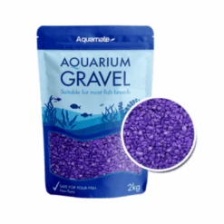 Aquamate Aquarium Gravel Purple 2kg