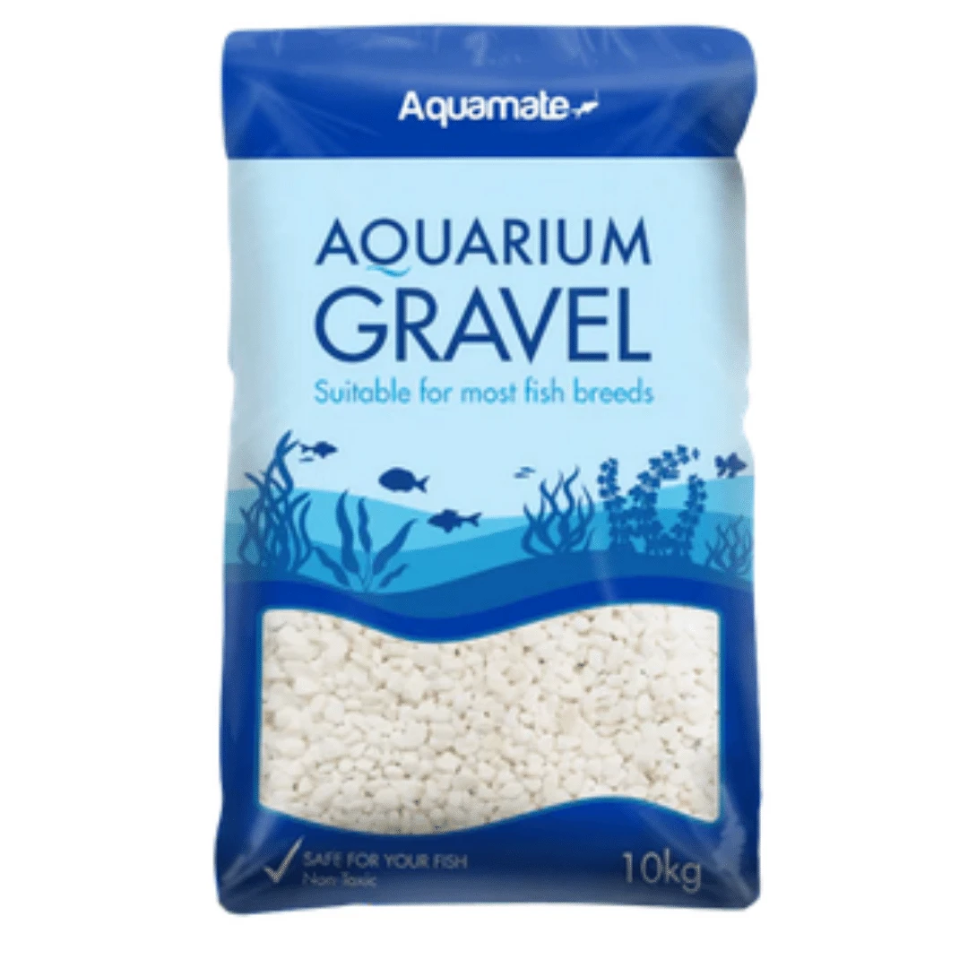 Aquamate Aquarium Gravel Snow White 10kg 3 Aquamate Aquarium Gravel Snow White 10kg
