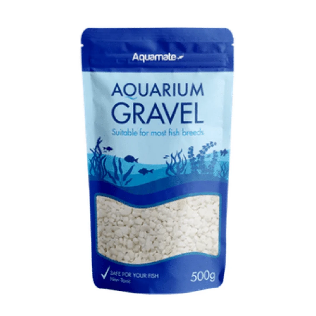 Aquamate Aquarium Gravel Snow White 500g 3 Aquamate Aquarium Gravel Snow White 500g