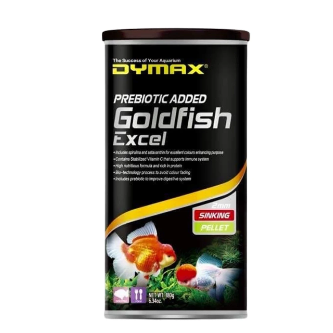 Dymax Goldfish Excel Sinking Pellet 180g 3 Dymax Goldfish Excel Sinking Pellet 180g