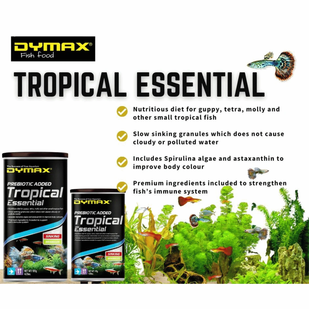 Dymax Tropical Essential Sinking Granules 45g 4 Dymax Tropical Essential Sinking Granules 45g - Image 2