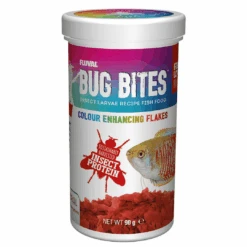 Fluval Bug Bites Colour Enhance Flakes 90g