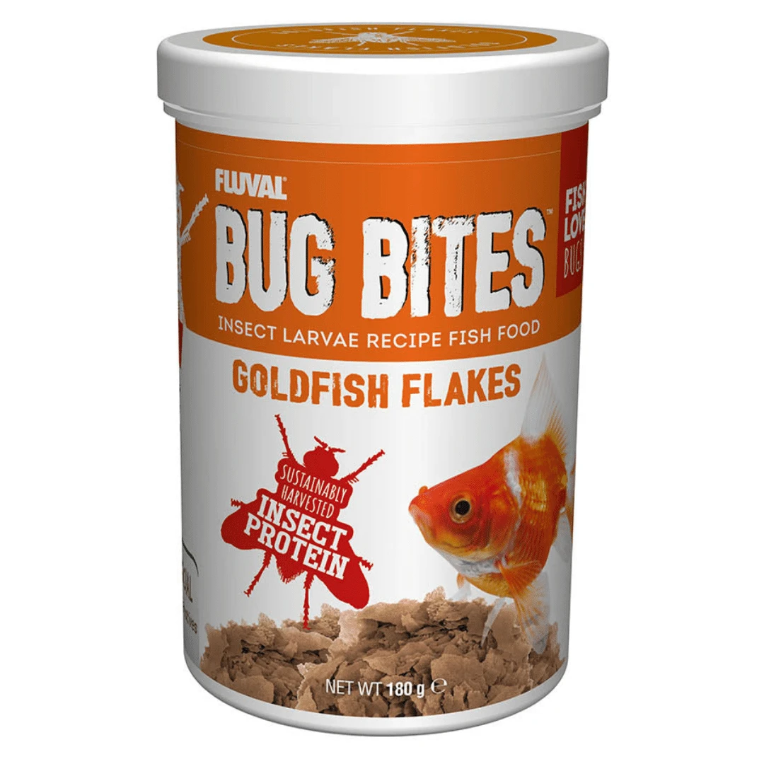 Fluval Bug Bites Goldfish Flakes 180g 3 Fluval Bug Bites Goldfish Flakes 180g
