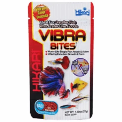 Hikari Baby Vibra-Bites Sinking Worm-Like Colour Enhancing 37g