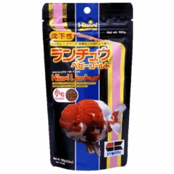 Hikari Mini Lionhead 2.5-2.8mm Pellet Oranda Goldfish Food 100g